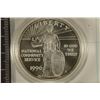Image 1 : 1991-S US SILVER UNC "NATIONAL COMMUNITY SERVICE"