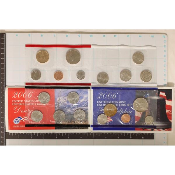 2006 US MINT SET (UNC) P/D (WITH ENVELOPE)