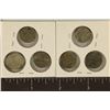 Image 2 : 6 SILVER DIME SIZED OTTOMAN EMPIRE PARA COINS: