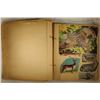 Image 11 : VINTAGE SCRAP BOOK WITH 103 WILDLIFE STAMPS AND