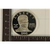 Image 1 : 1998-S US PROOF SILVER $1 "CRISPUS ATTUCKS" IN