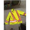 Image 2 : MISC: FLUORESCENT SAFETY JACKET SZ XL, HARDHATS, RAINPANTS