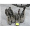 Image 2 : 2 PAIR OF CORKBOOTS & ALUMINUM HARDHAT