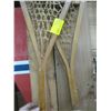 Image 2 : PAIR OF WOOD & CAT GUT SNOWSHOES