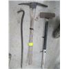 Image 1 : SLEDGEHAMMER, GRUB HOE & CROWBAR