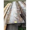 Image 1 : BUNDLE OF ASST. LIVE EDGE LUMBER, ROUGH CUT LUMBER, ETC.