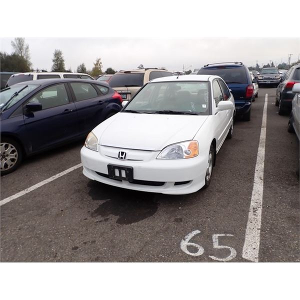 2003 Honda Civic Hybrid Speeds Auto Auctions