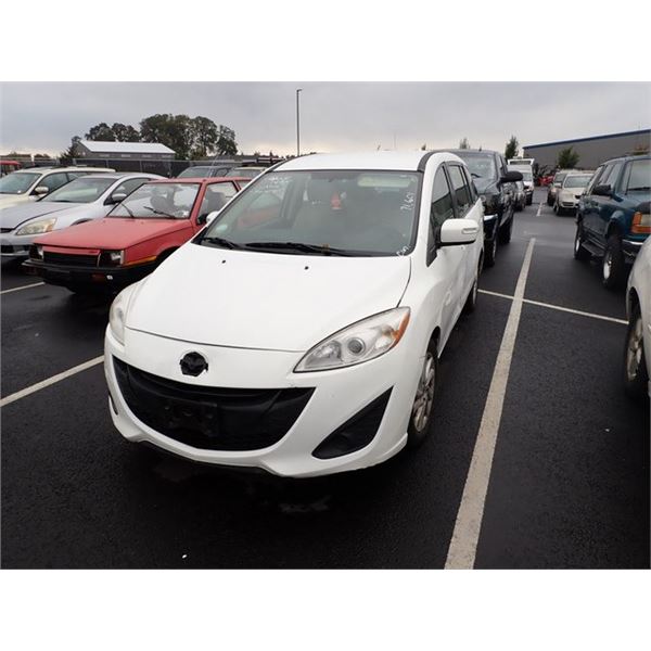 2013 Mazda Mazda5 RUNS WITH MECHANICAL PROBLEMS Speeds Auto Auctions