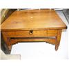 Image 1 : Antique Style Pine Coffee Table with 2 Drawers (55)