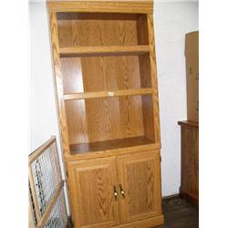 Oak Bookcase  (55)