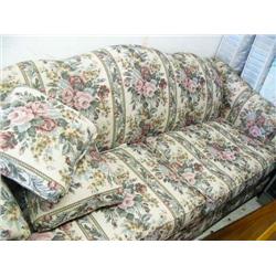 Floral Hide-a-Bed Couch (55)