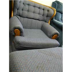 Large, High Back Chair (will fit very large man) (55)