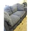 Image 1 : 2 Blue Couches and Love Seat and Ottoman (55)