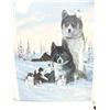 Image 5 : Bess Gutman Print, Sea Otter Print, 1993 Van Zyle Iditarod, 1993 Van Zyle, Alaska, 1992 Van Zyle, Id