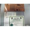 Image 1 : Internal Revenue Liquor Certificate and 2 old stock Certificates (71)