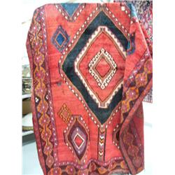 Lori carpet 9.7" x 4.5"  35601 All Wool Hand Tied Carpet   (8888)