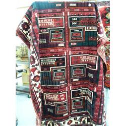 Turkeman 10.2 x 5.1  34350   All Wool Hand Tied Carpet   (8888)