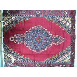 Kashan 11.6 x 8.2  35217   All Wool Hand Tied Carpet   (8888)