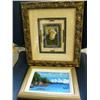 Image 5 : 5 Original Oil Paintings and lot of Assorted Prints  (49)