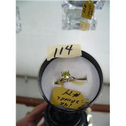 Solitaire Ladies ring 14K (71)