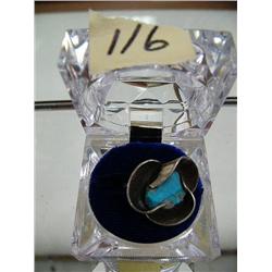 Turquoise Ring in Silver (71)