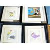 Image 1 : Lot of 4 Walt Disney limited edition prints: framed of various characters (49)