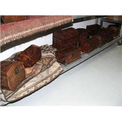 Lot of 10 Ornate Boxes  (8888)