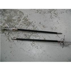 Lot of 2 Dueling Swords  (8888)