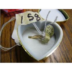 Really Clean, approximately 1/4c Diamond Ring (71)