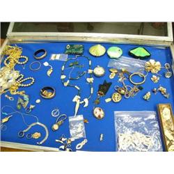 Incredible Collection of Jewelry Consisting of: Assorted Ivory Jewelry, Freshwater Pearl Necklace, C