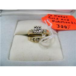 10K Gold and Diamond Wedding Set (42)