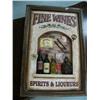 Image 1 : Framed Fine Wines and Spirits  (8888)