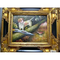 CHOICE on 5 Original Oils, Ornately Framed (8888) D