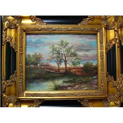 CHOICE on 5 Original Oils, Ornately Framed (8888) E