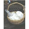 Image 1 : Huge Basket with wicker Easter bunny (1)