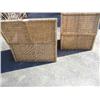 Image 2 : Lot of 2 museum Thomas seriees lined rectangular basket trunks (1)