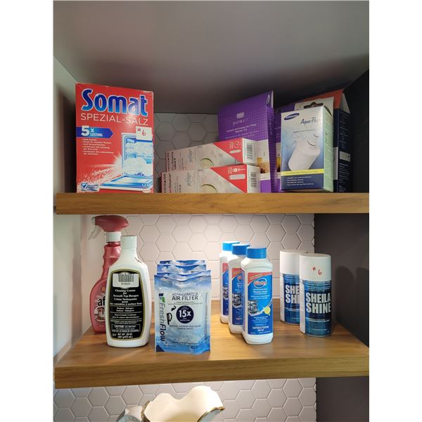 appliance cleaners and air filters