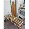 Image 1 : Ironing board with wash stand and wringer