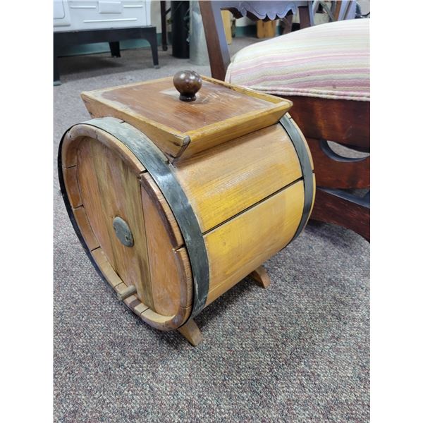 Butter churn, Handle is broken