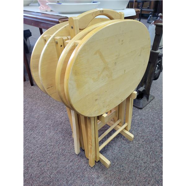 wood tv trays