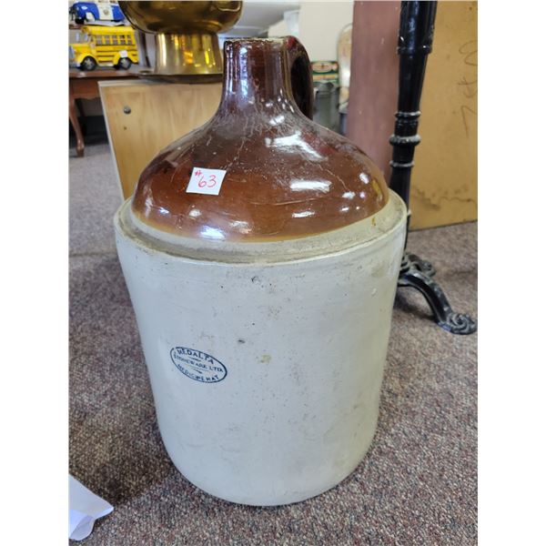 5-gal medalta moonshine jug circa 1920