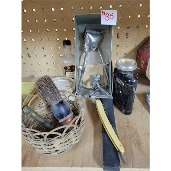 old shaving tools