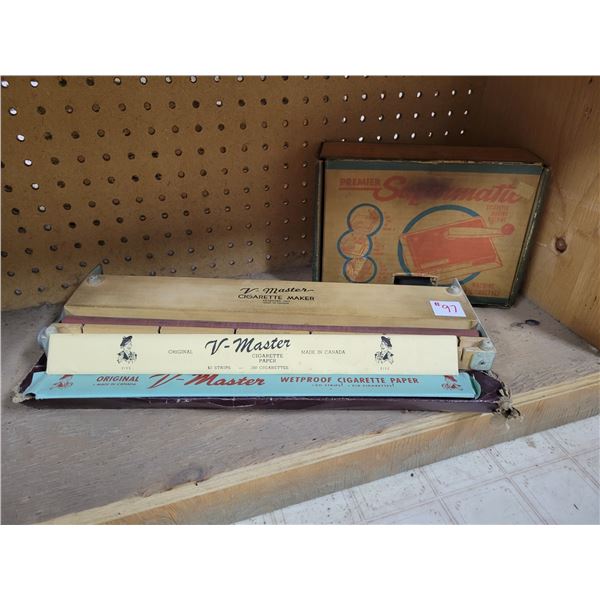 cigarette rolling machines