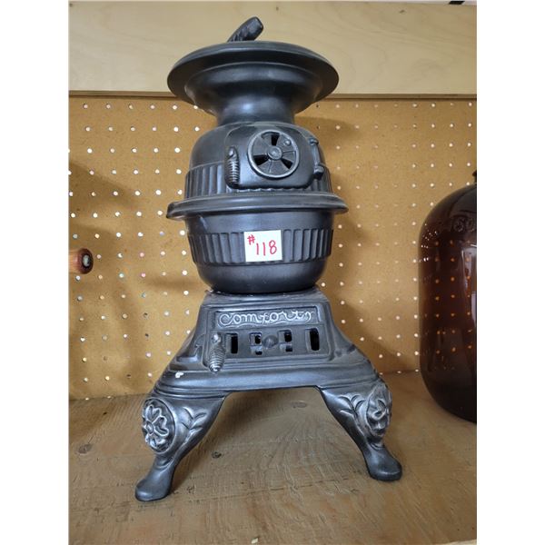 Traveling salesman stove, approx. 14" H