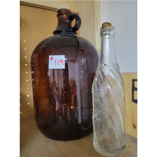 old jug and bottle