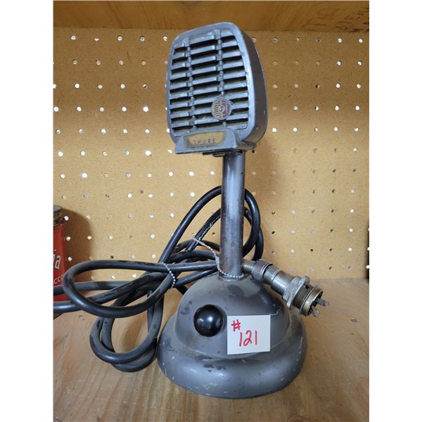 antique microphone