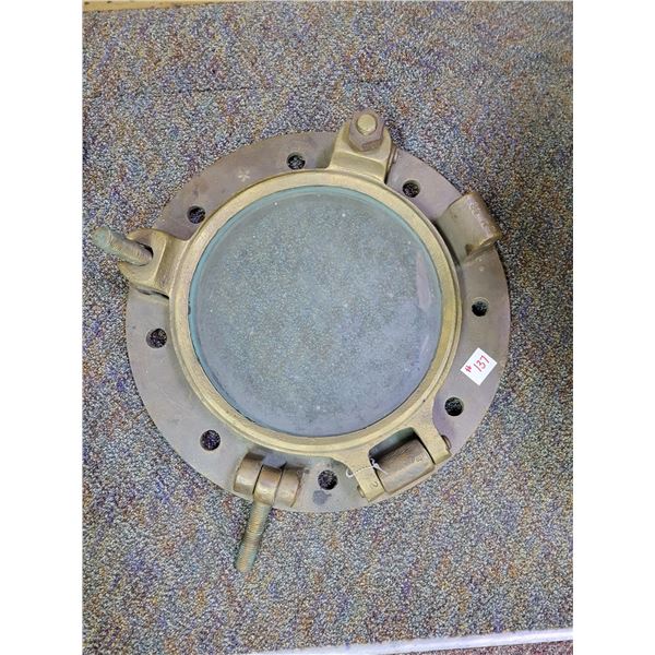 Brass boat port hole