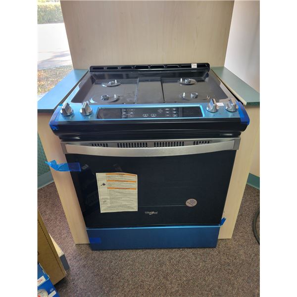 Whirlpool gas range stove