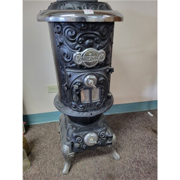 sunbeam wood stove no fire brick in it