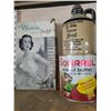 Image 2 : Curling iron, antique Wonder-Bra (no bra), jug and peanut butter tin